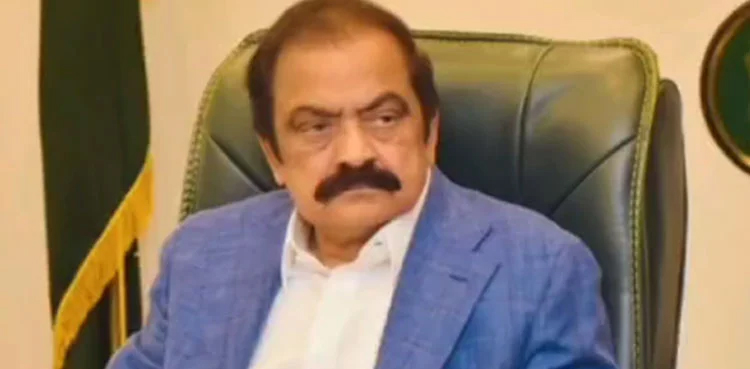 Rana Sanaullah blames Imran Khan for attacks on military installations