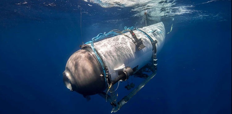 Titanic submersible, suspends expedition,