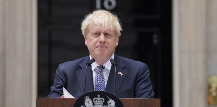 Boris Johnson, resigns as MP, partygate scandal