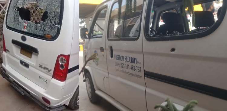 Cash van driver, cash van heist, Karachi