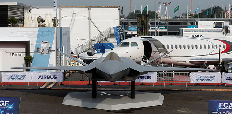 Paris Air Show jets