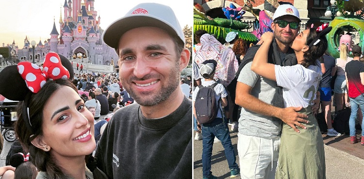 VIRAL: Ushna Shah visits Disneyland with husband