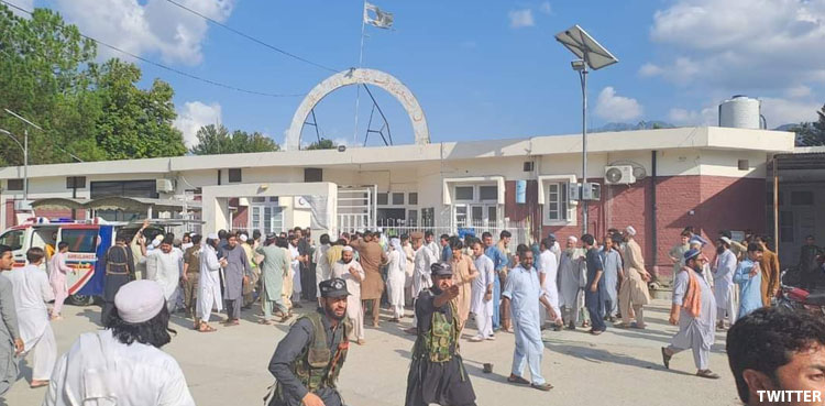 Bajaur blast, JUI-F workers convention, Suicide attack