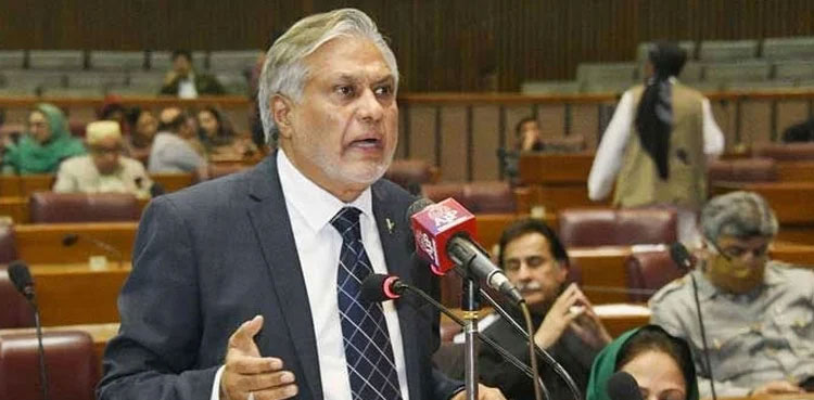 Senate elections: Ishaq Dar submits nomination papers for Islamabad technocrat seat