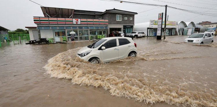 Heavy rains, flooding leave 24 dead in South Korea