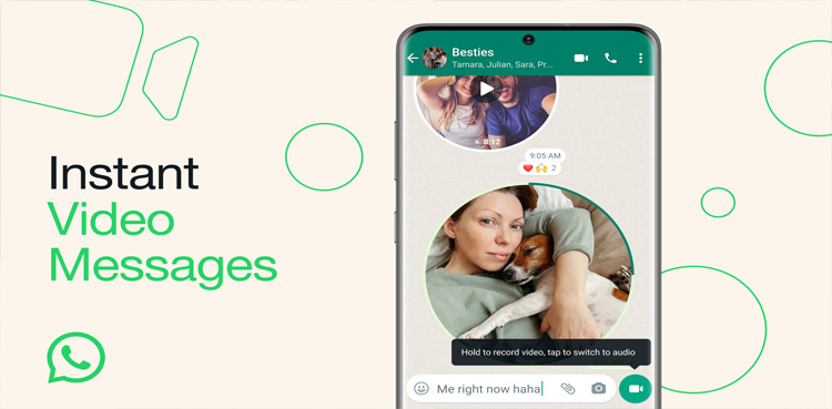 WhatsApp, rolls out, video messaging feature