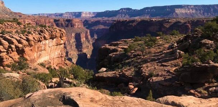 Woman dies, triple digit heat, Grand Canyon,