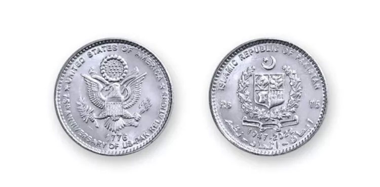 Commemorative coin, Pak-US ties