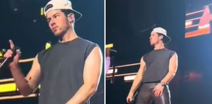 WATCH: Fan Throws Bra At Nick Jonas During NYC Concert, Singer