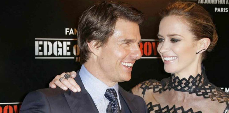 emily-blunt-tom-cruise edge of tomorrow sequel