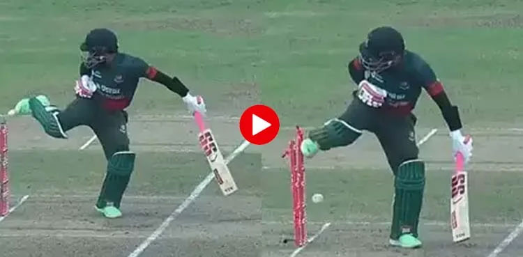 Mushfiqur-Rahim-football-skills-bowled