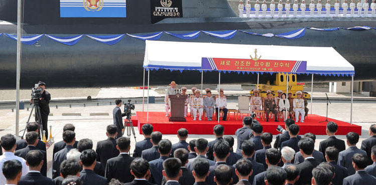 North Korea launches new 'tactical nuclear attack submarine'