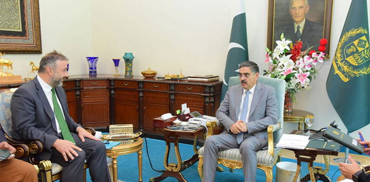 World Bank country director, PM Kakar, Najay Benhassaine