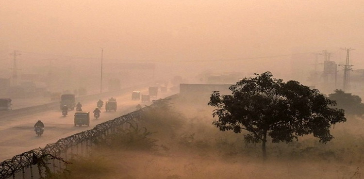 lahore smog pollution AQI