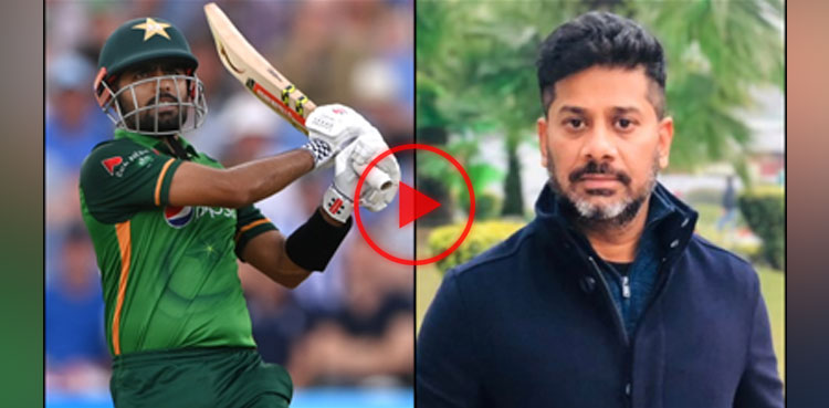 babar azam, vikrant gupta, vikrant gupta journalist, viral, video, viral video,