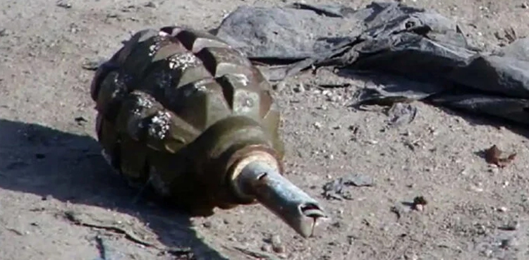 Grenade attack, police station, Nasirabad