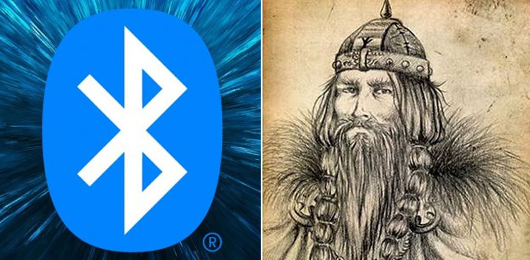 Bluetooth inventors, Viking king name, Harald Bluetooth