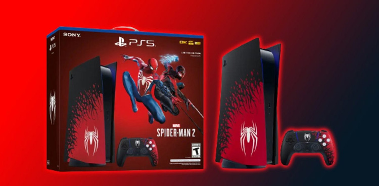 Limited Spider-Man 2 PS5 console covers – Gaming Zone