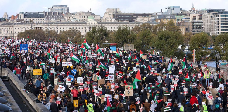 Palestine march in London and other cities