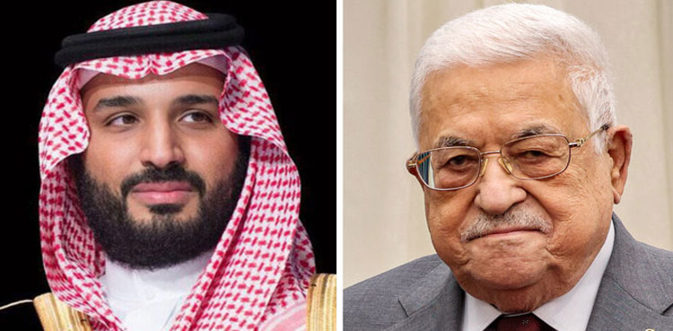 Saudi-crown-prince-Palestine-president-gaza