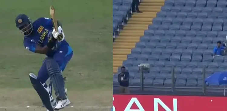 Viral Video, Watch, Angelo Mathews, effortless scoop, AFG vs SL