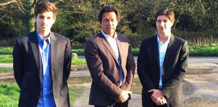 PTI chief Imran Khan, Imran Khan sons, telephonic conversation