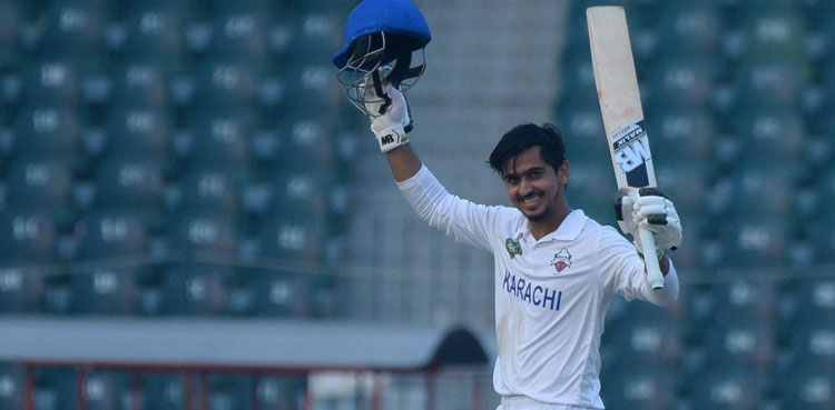 Quaid-e-Azam Trophy, QeAT final, Saim Ayub, double hundred