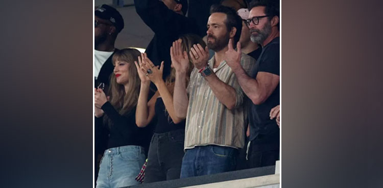 Taylor Swift brings Blake Lively, Ryan Reynolds and Hugh Jackman