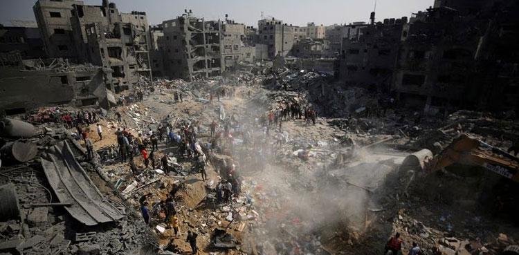 Israel’s strikes on Jabalia refugee camp kill more than 195 people