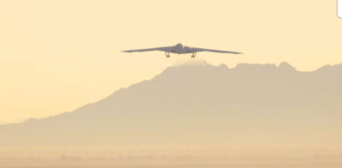 B-21 Raider bomber, US nuclear bomber, air drill, South Korea-Japan