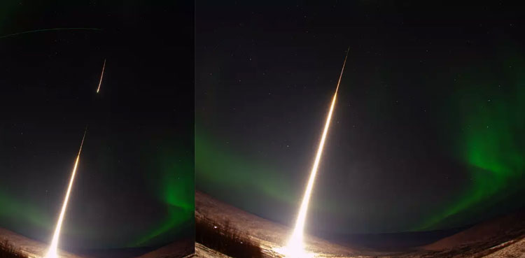 NASA, sounding rocket, aurora borealis, northern lights