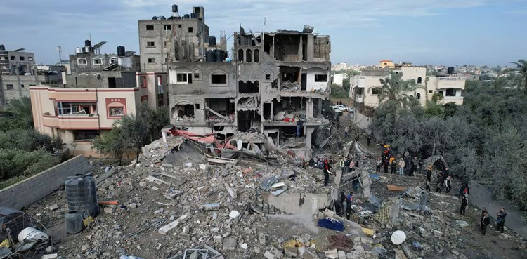 Israeli airstrikes kill 100, one of war's deadliest nights, Gaza officials