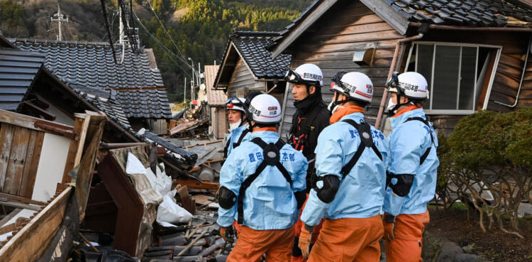 Japan quake death toll, 110 dead, 210 unaccounted