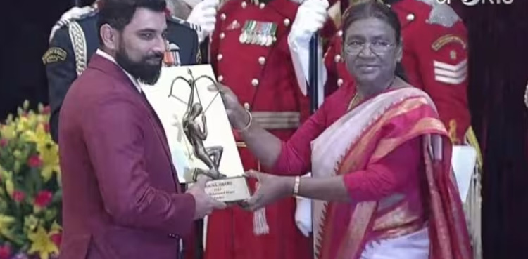 Mohammed Shami, honoured, Arjuna Award