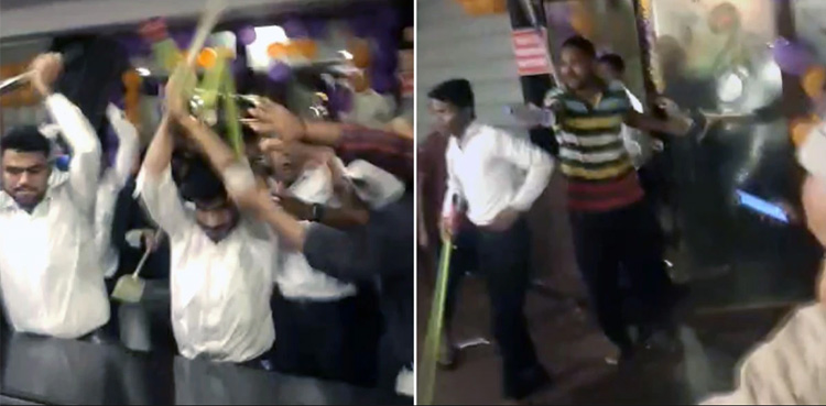 Viral video, Hotel staff attack, family attacked, argument on Biryani, Biryani quality