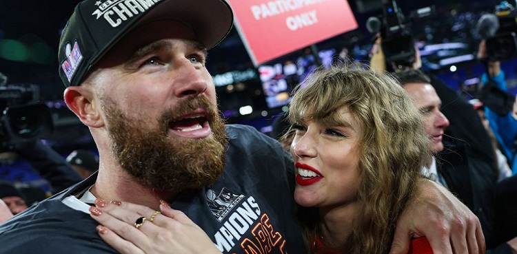 taylor swift, travis kelce, viral video