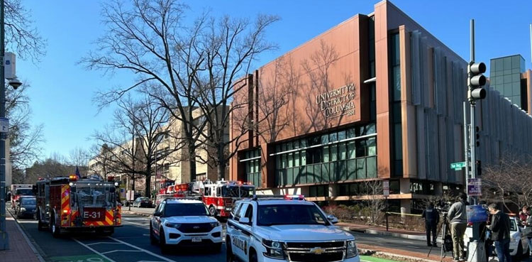 US airman sets himself on fire outside Israeli embassy in Washington