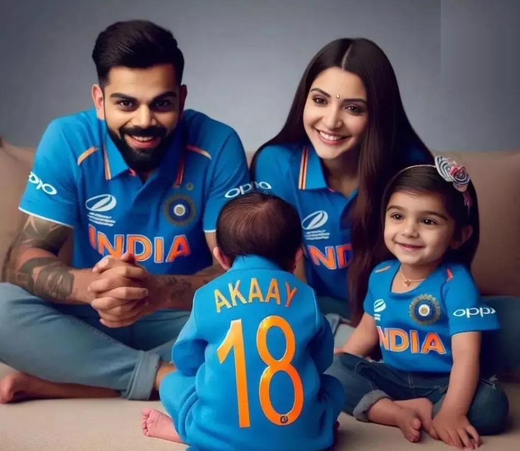 virat kohli, anushka sharma, son, akaay kohli