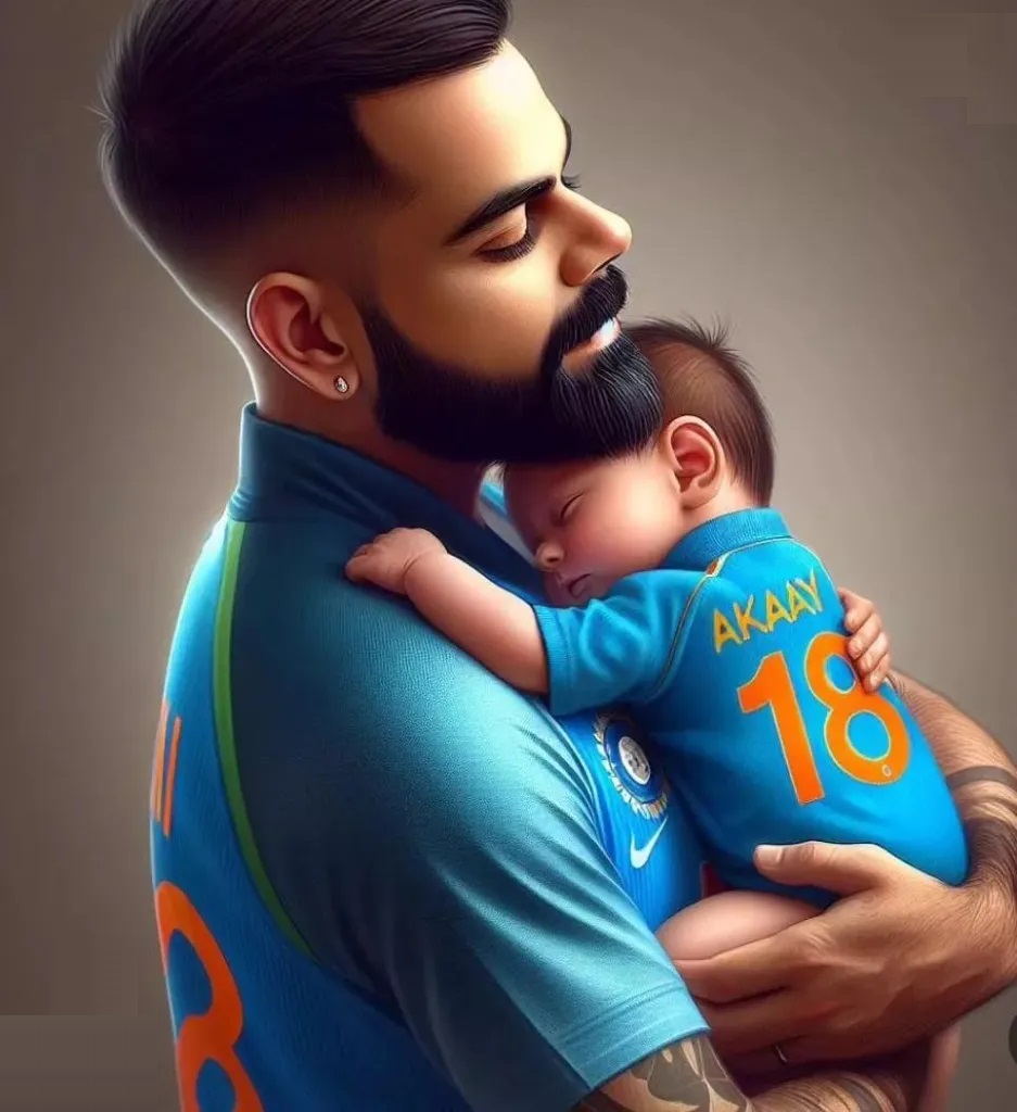 virat kohli, anushka sharma, son, akaay kohli