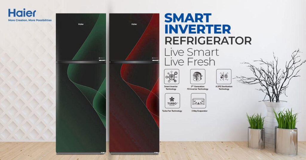 Haier Smart Inverter Refrigerator