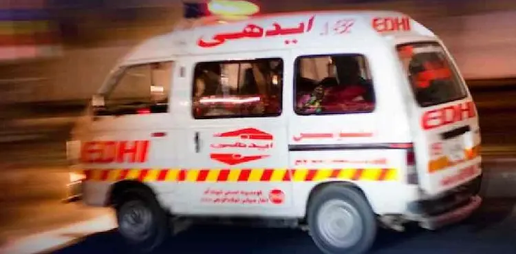 Karachi motorcyclists killed trailer