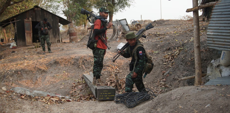 Myanmar Troops Retreat As Rebels Declare Control Over Key Town