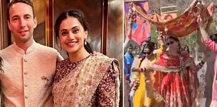 VIRAL: Taapsee Pannu's intimate wedding, sangeet videos leaked