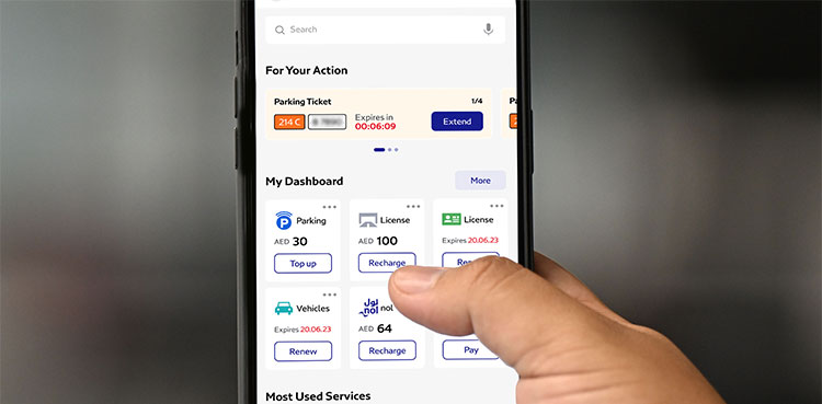 Dubai RTA unveils new version of app