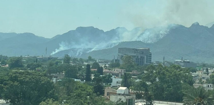 Margalla Hills, Hills fire, CDA