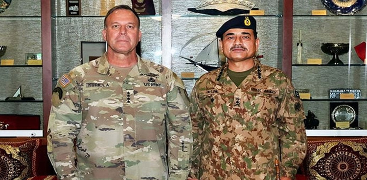 Centcom commander COAS, Syed Asim Munir