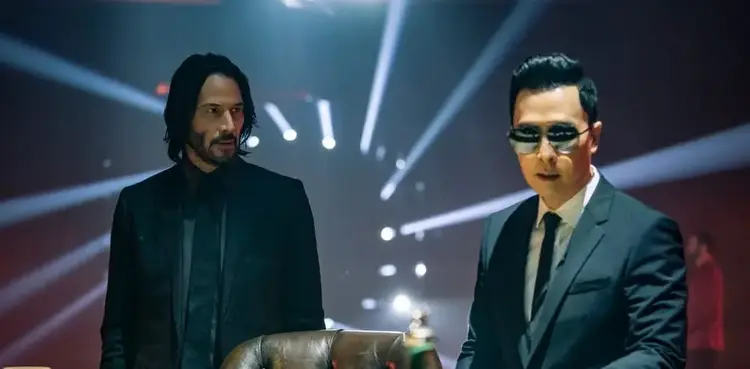 John Wick, Donnie Yen, Keanu Reeves, caine,