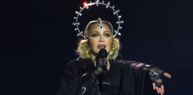 madonna, celebrations tour, beach concert