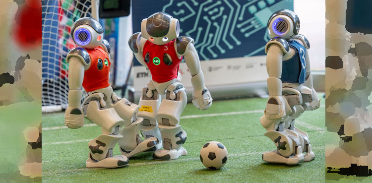 Robots AI soccer