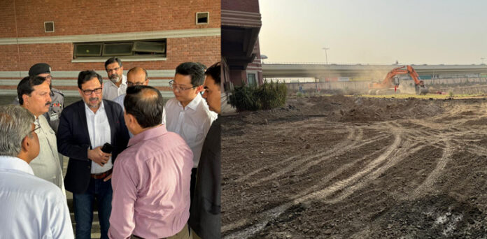 Secretary Aviation, visits Lahore airport, inspect development work